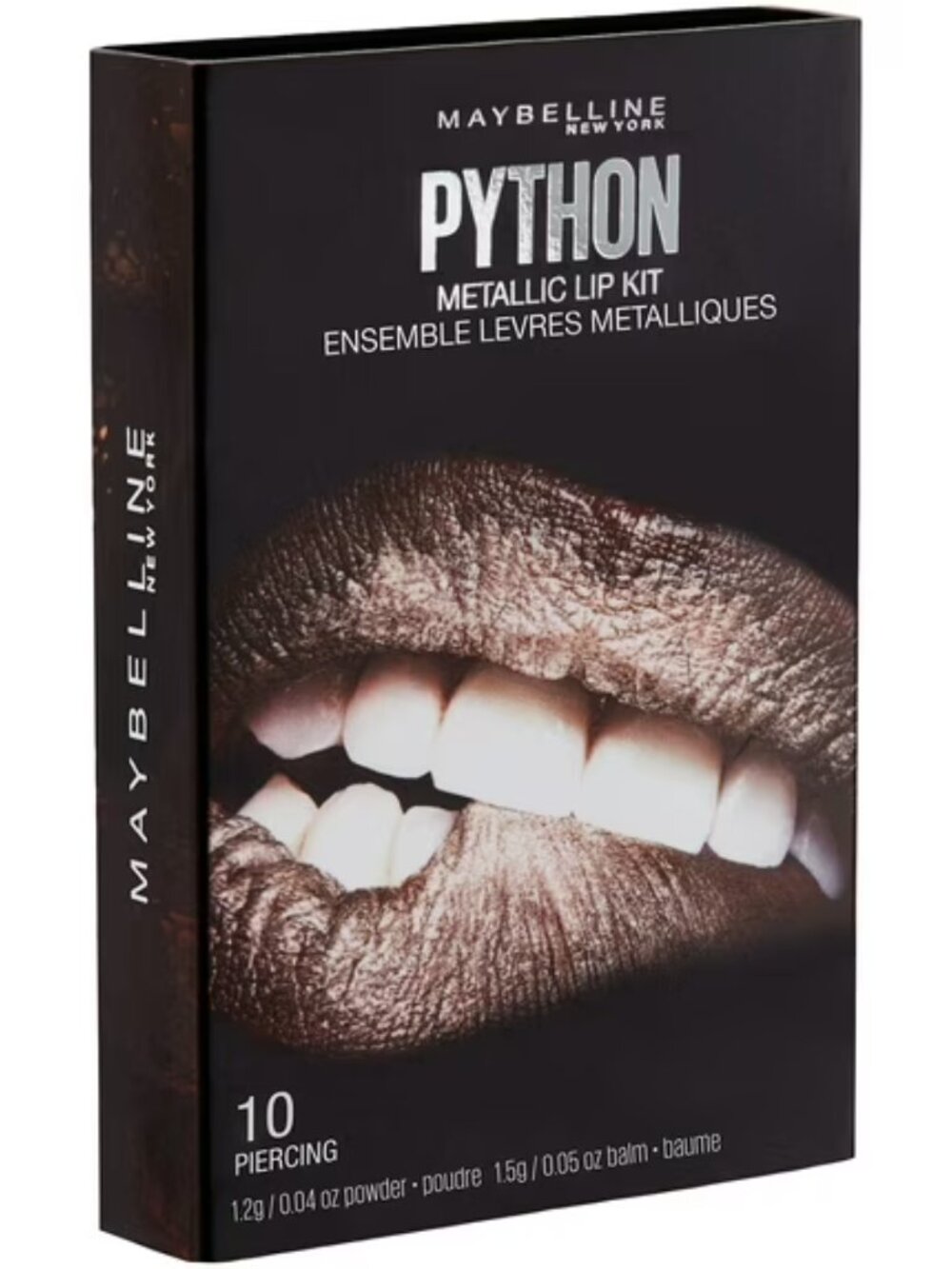 NEW MAYBELLINE - Lip Studio Python Metallic Lip Makeup Kit Piercing